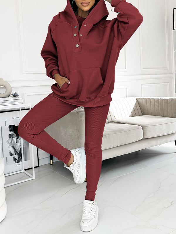 Cozy Casual Sweatshirt Set – Comfortable & Relaxed Fit