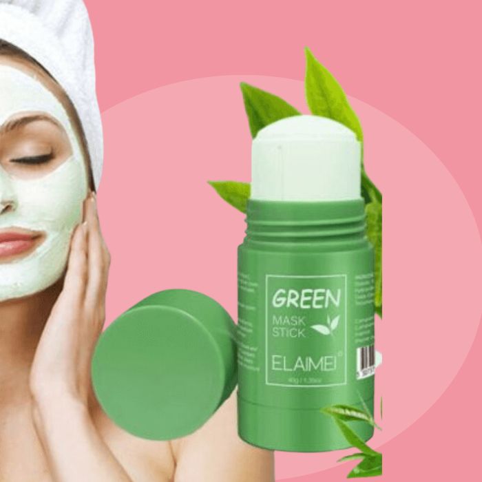 Green Tea Stick Mask with Cleansing Oil – Clearer Skin Solution