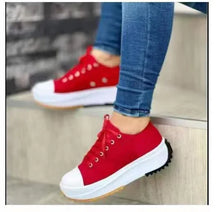 Customizable High-Top Platform Sneakers – Trendy & Comfortable