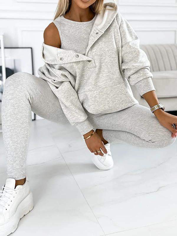 Cozy Casual Sweatshirt Set – Comfortable & Relaxed Fit