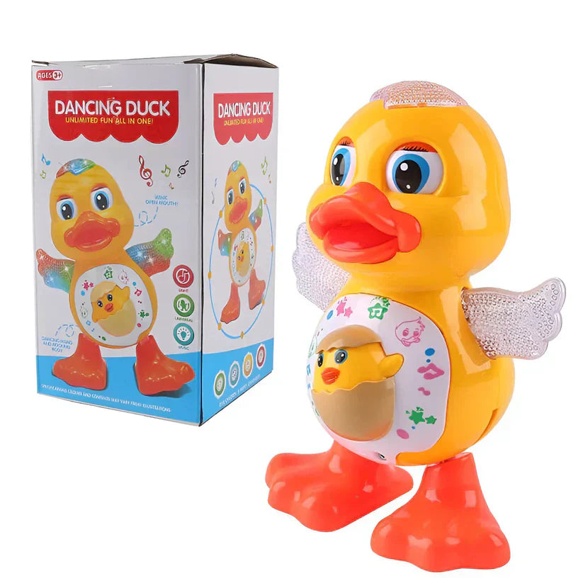 Dancing Duck Toy for Kids – Light & Sound Interactive Playtime Fun