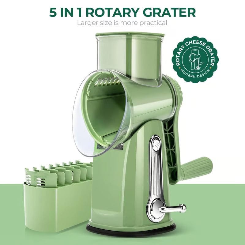 Swizie™ 5-in-1 Kitchen Grater &amp; Slicer - Cut Vegetables 12X Faster!